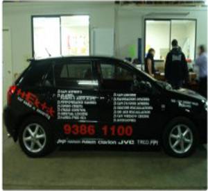 Large format vinyl printing - Vinyl decals for cars and vans